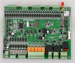 SMT circuit board assembly for industrial control board
