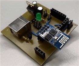 Security smart home printed circuit board