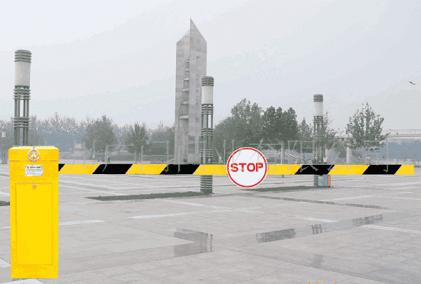 electric car blocke