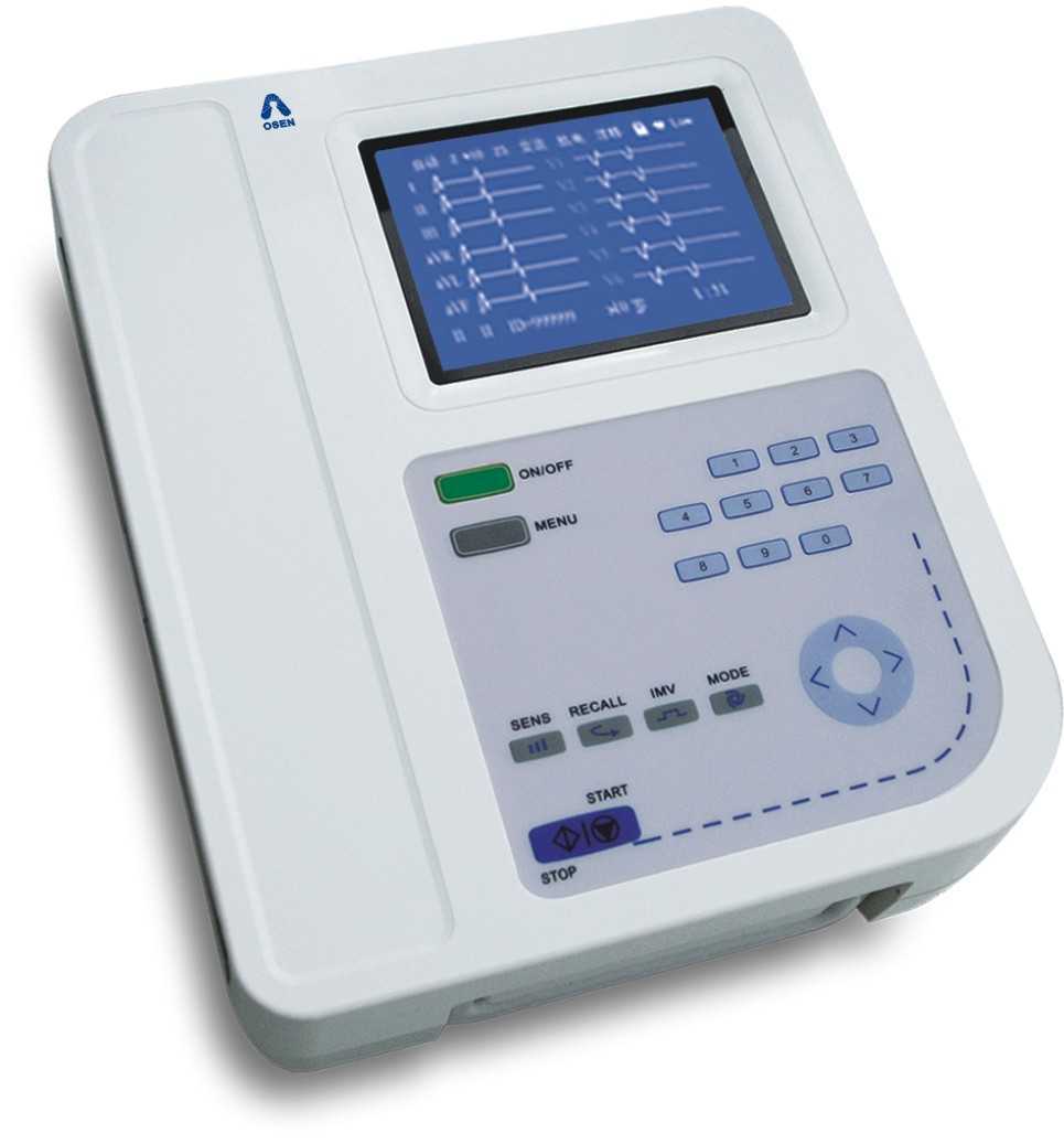 digital six-channel electrocardiograph